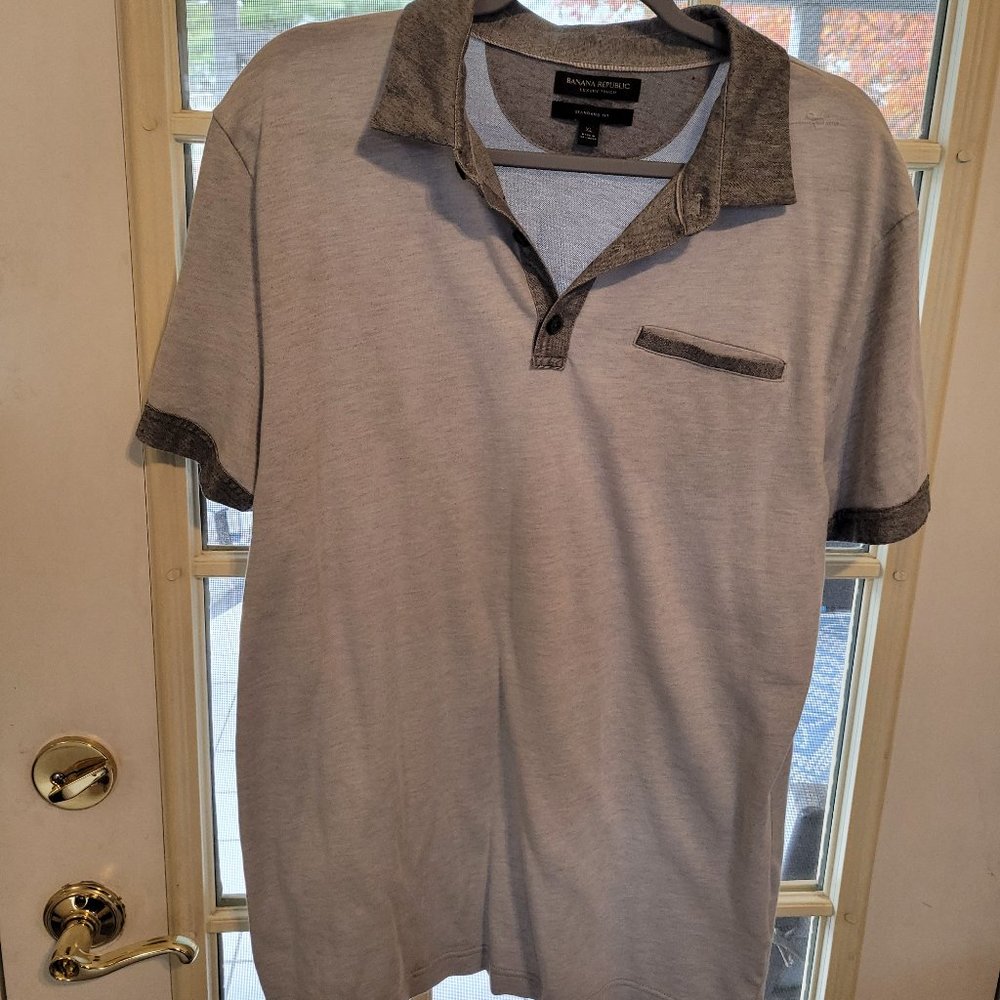 New banana republic xl polo